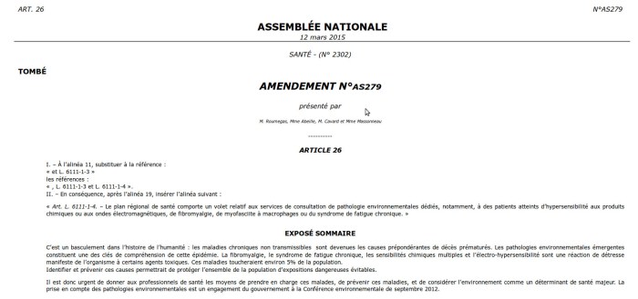 Loi_sante_Amendement_Article_26_AS279